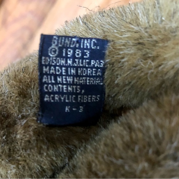 Raikes bear with carved wooden face - Picture 8 of 9